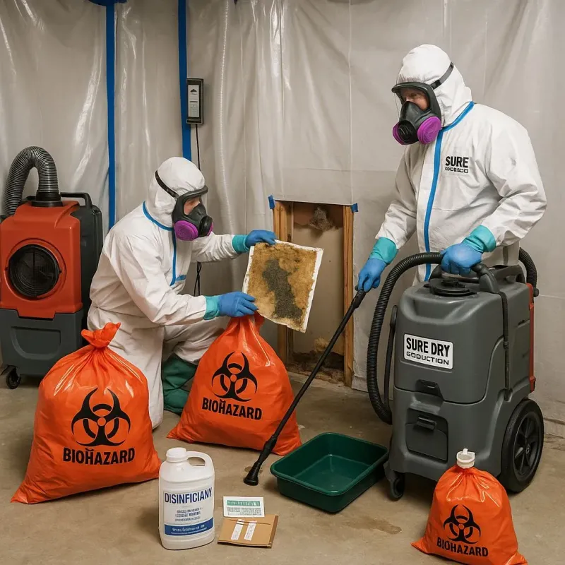 Contaminated Water Handling Protocols process in Three Rivers, MA