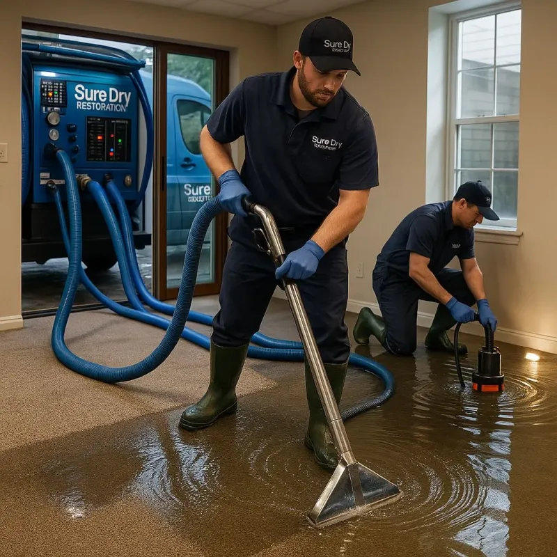 Water Extraction and Removal process in Three Rivers, MA